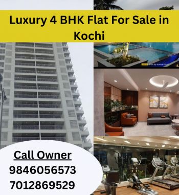 2722 Sq-ft Flat for Sale at Kochi Budget - 30000000 Total