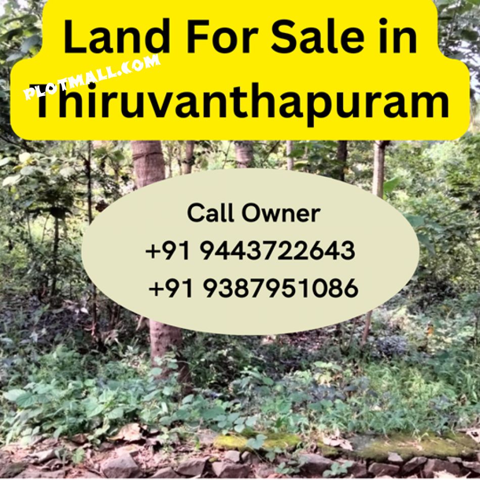 95 Cent Residential Land for Sale at Thiruvananthapuram Budget - 200000 Cent